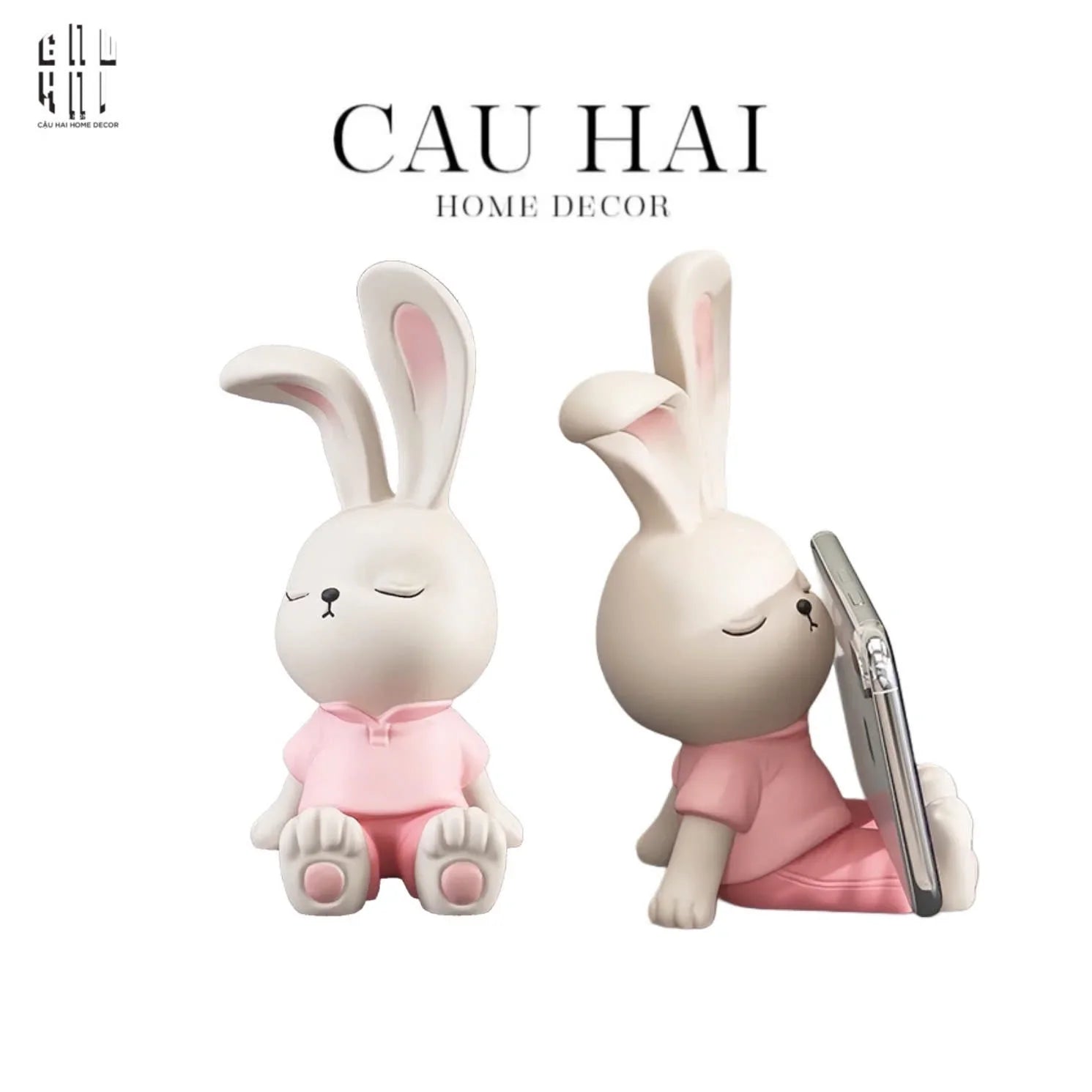 Giá Đỡ Điện Thoại Little Pink Bunny-PHỤ KIỆN CÔNG NGHỆ-CẬU HAI HOME DECOR