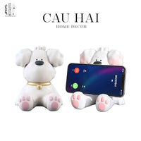 Giá Đỡ Điện Thoại White Dog Pooch-PHỤ KIỆN CÔNG NGHỆ-CẬU HAI HOME DECOR