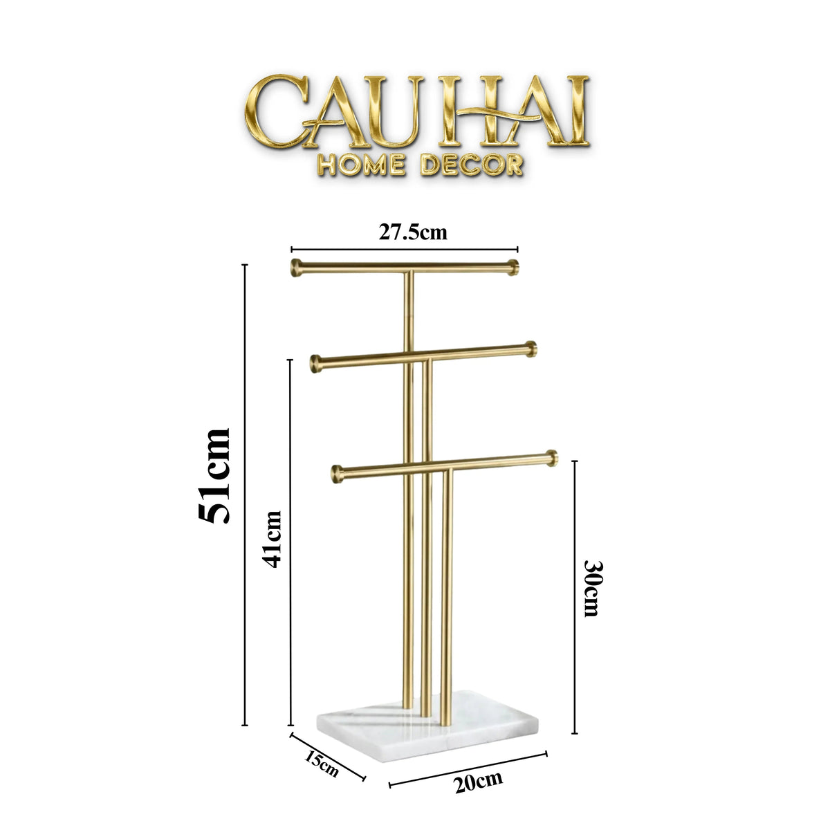 Giá Treo Đa Năng Triptyque T Lux-KỆ TRANG TRÍ-CẬU HAI HOME DECOR