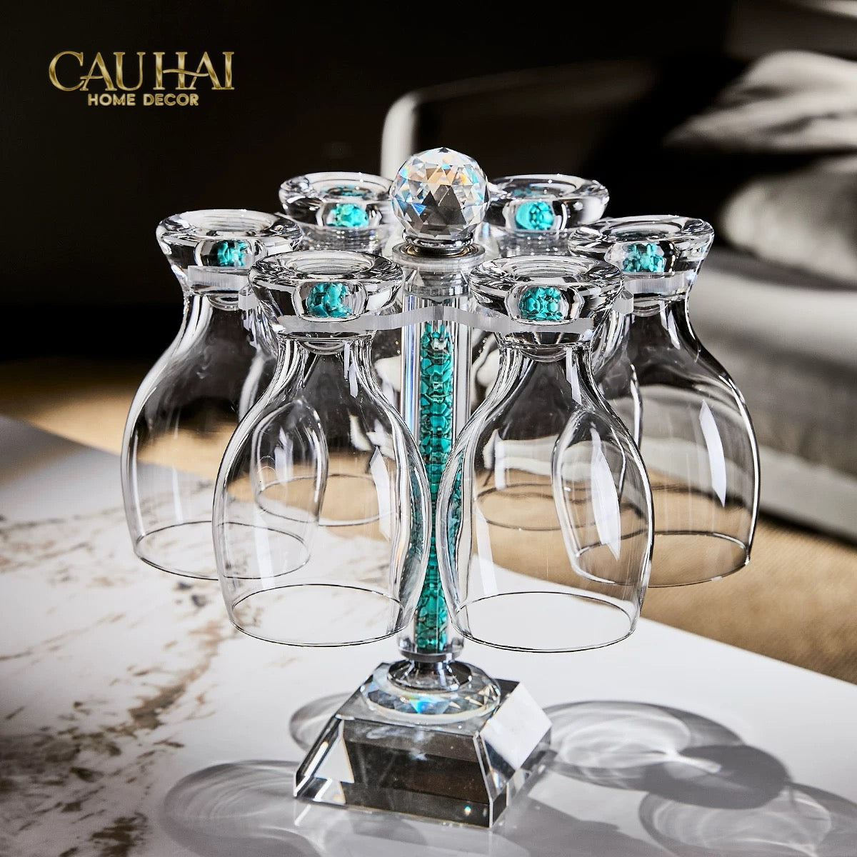 Giá Treo Ly Cyan Cristalleries Rack-CẬU HAI HOME DECOR