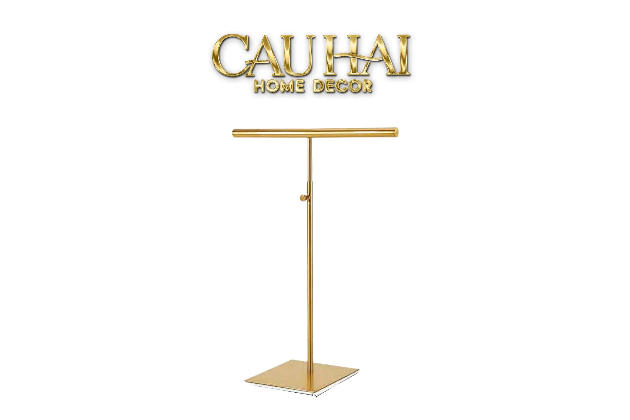 Giá Treo Túi Chữ T Stainless Steel & Acrylic-KỆ TRANG TRÍ-CẬU HAI HOME DECOR