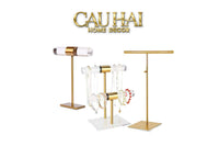 Giá Treo Túi Chữ T Stainless Steel & Acrylic-KỆ TRANG TRÍ-CẬU HAI HOME DECOR