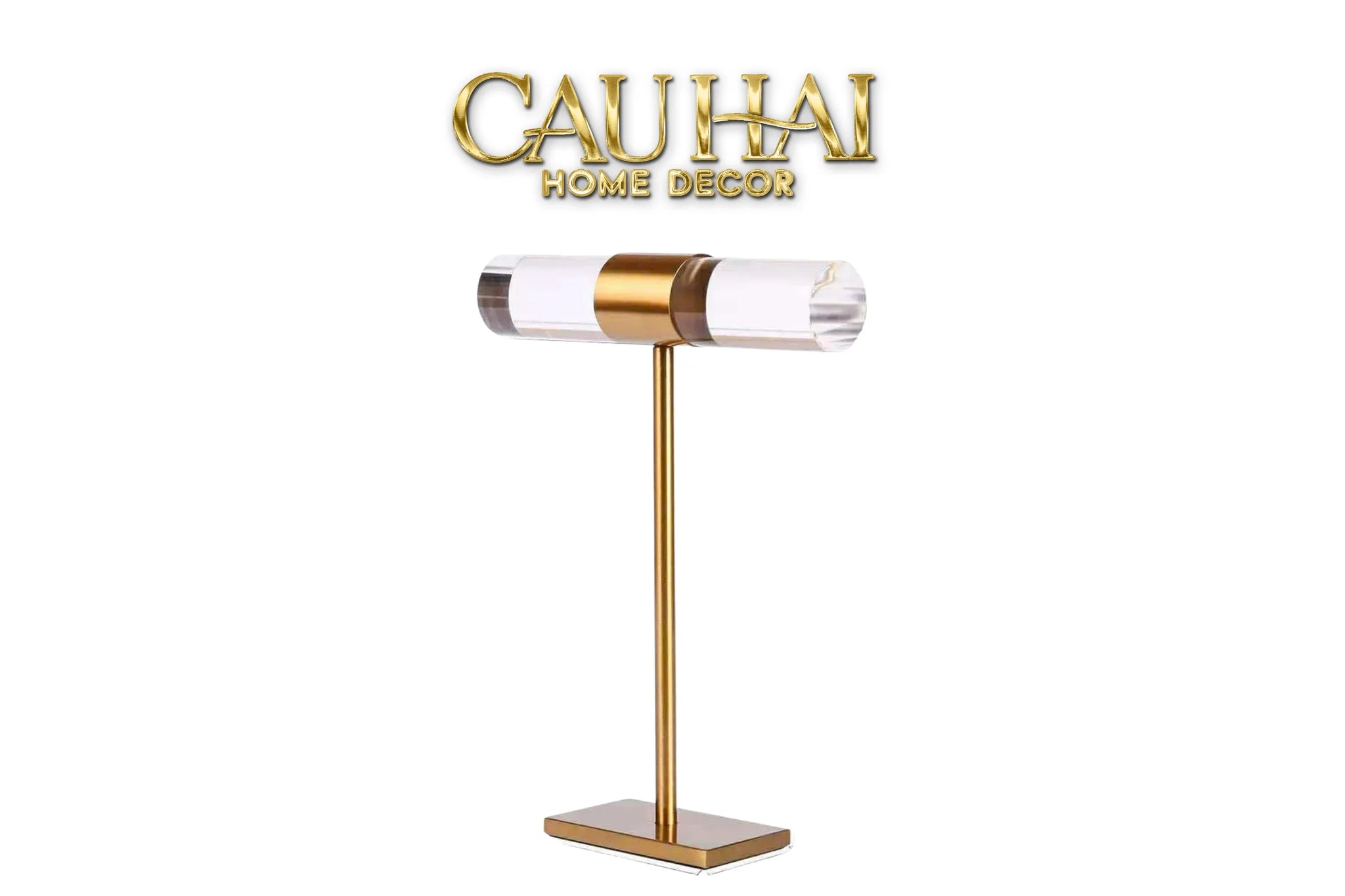 Giá Treo Túi Chữ T Stainless Steel & Acrylic-KỆ TRANG TRÍ-CẬU HAI HOME DECOR