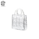 Giỏ Hoa Thuỷ Tinh White D.O-KHAY TRANG TRÍ-CẬU HAI HOME DECOR