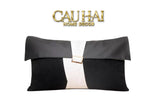 Gối Da Tweed Lux Leather Savoir Ensemble 30X50-VỎ GỐI-CẬU HAI HOME DECOR