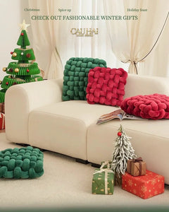 Gối Đan Sweet Meadow Biscuits-VỎ GỐI-CẬU HAI HOME DECOR
