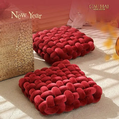 Gối Đan Sweet Meadow Biscuits-VỎ GỐI-CẬU HAI HOME DECOR