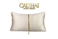 Gối Lụa Satin Glace Cracked Pearl 30X50-VỎ GỐI-CẬU HAI HOME DECOR