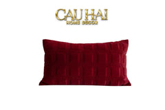 Gối Nhung Lux Velvet Crimson Peak 30X50-VỎ GỐI-CẬU HAI HOME DECOR