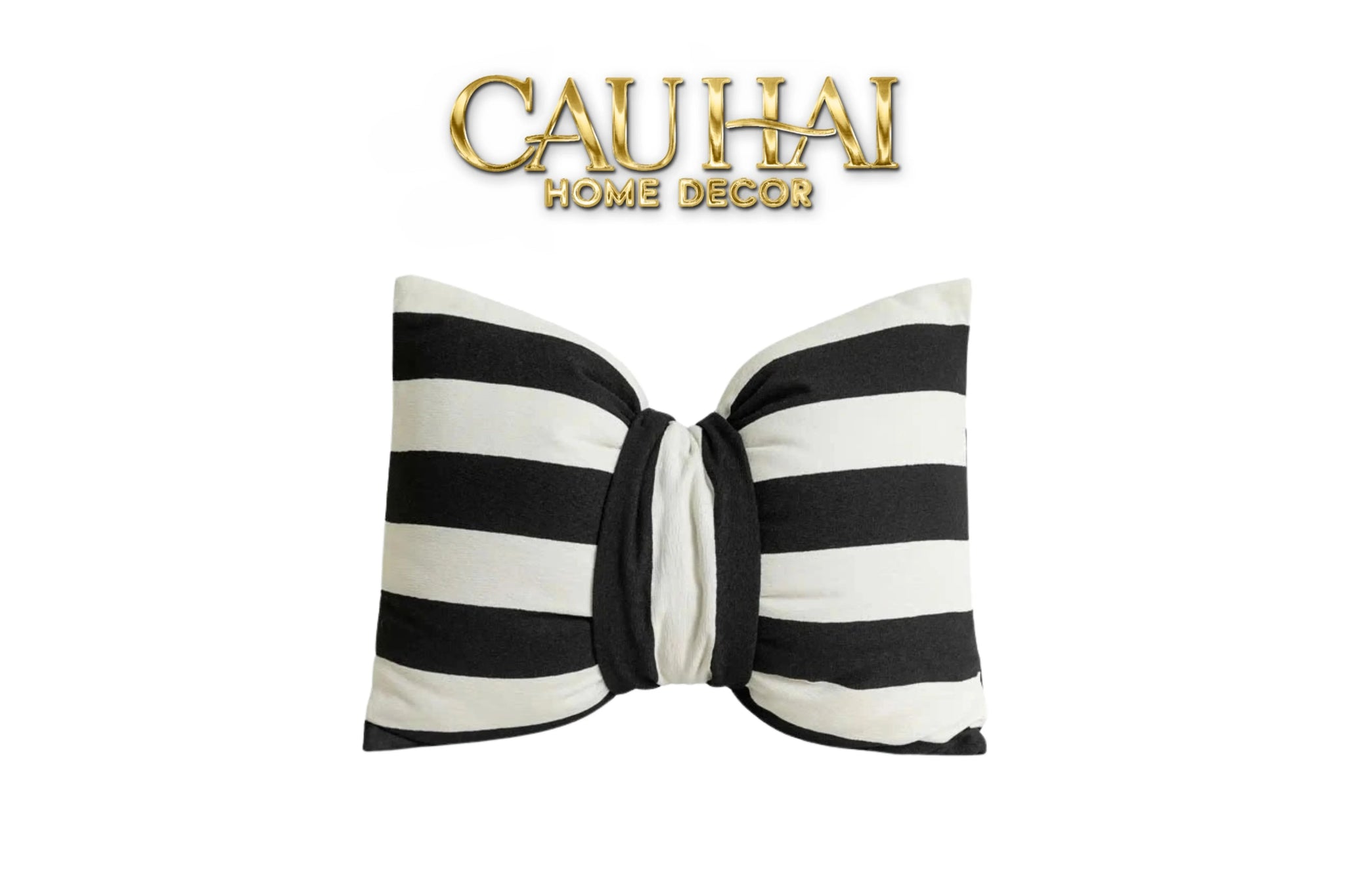 Gối Nơ Reflection Bow Tie 30X50-VỎ GỐI-CẬU HAI HOME DECOR