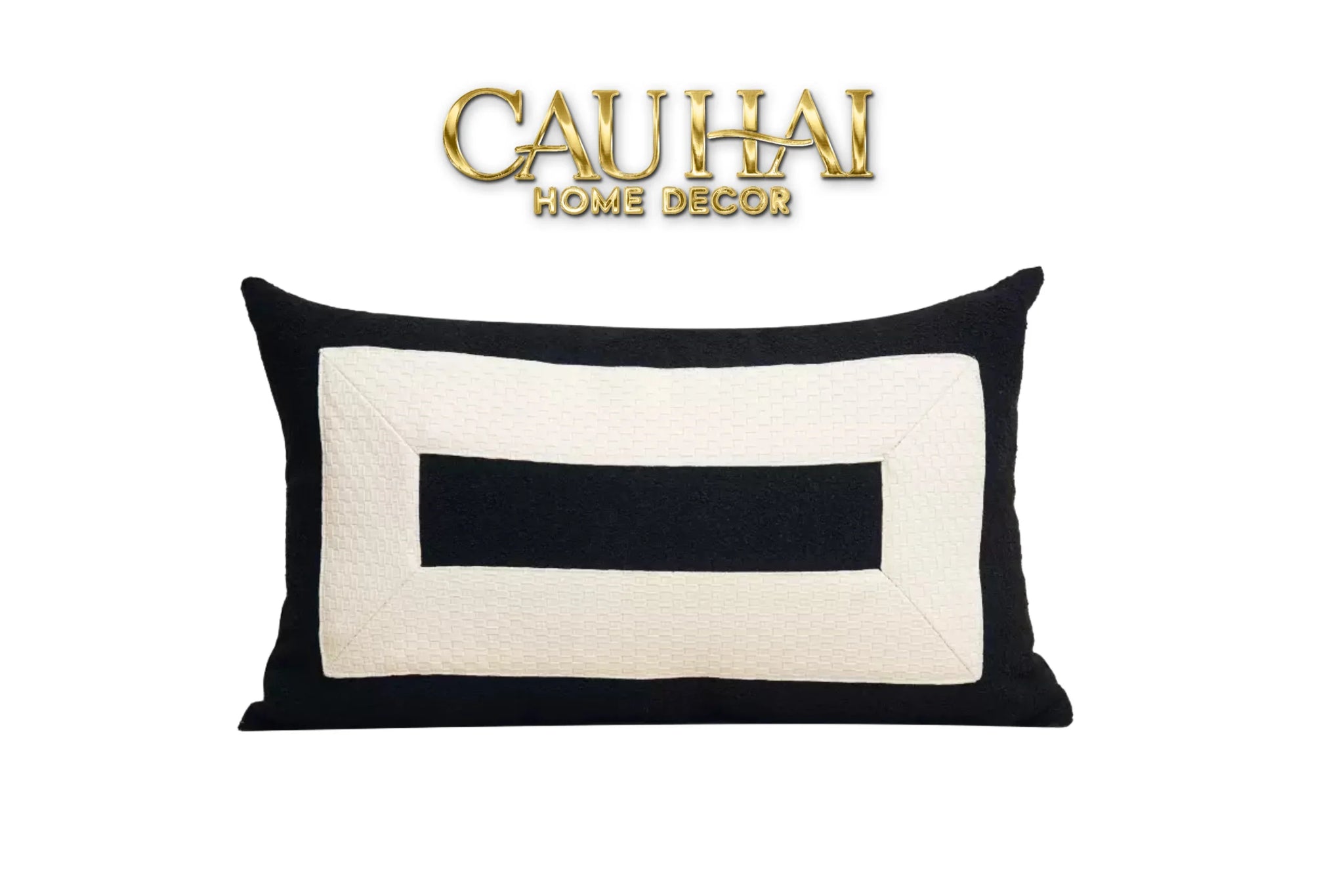 Gối Tweed Lux Leather Minus Arch 30X50-VỎ GỐI-CẬU HAI HOME DECOR