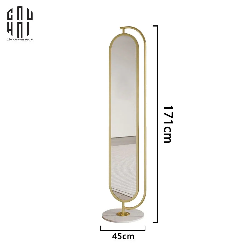 Gương Full Body -Ft Giá Treo Đồ Robbie-GƯƠNG TRANG ĐIỂM-CẬU HAI HOME DECOR