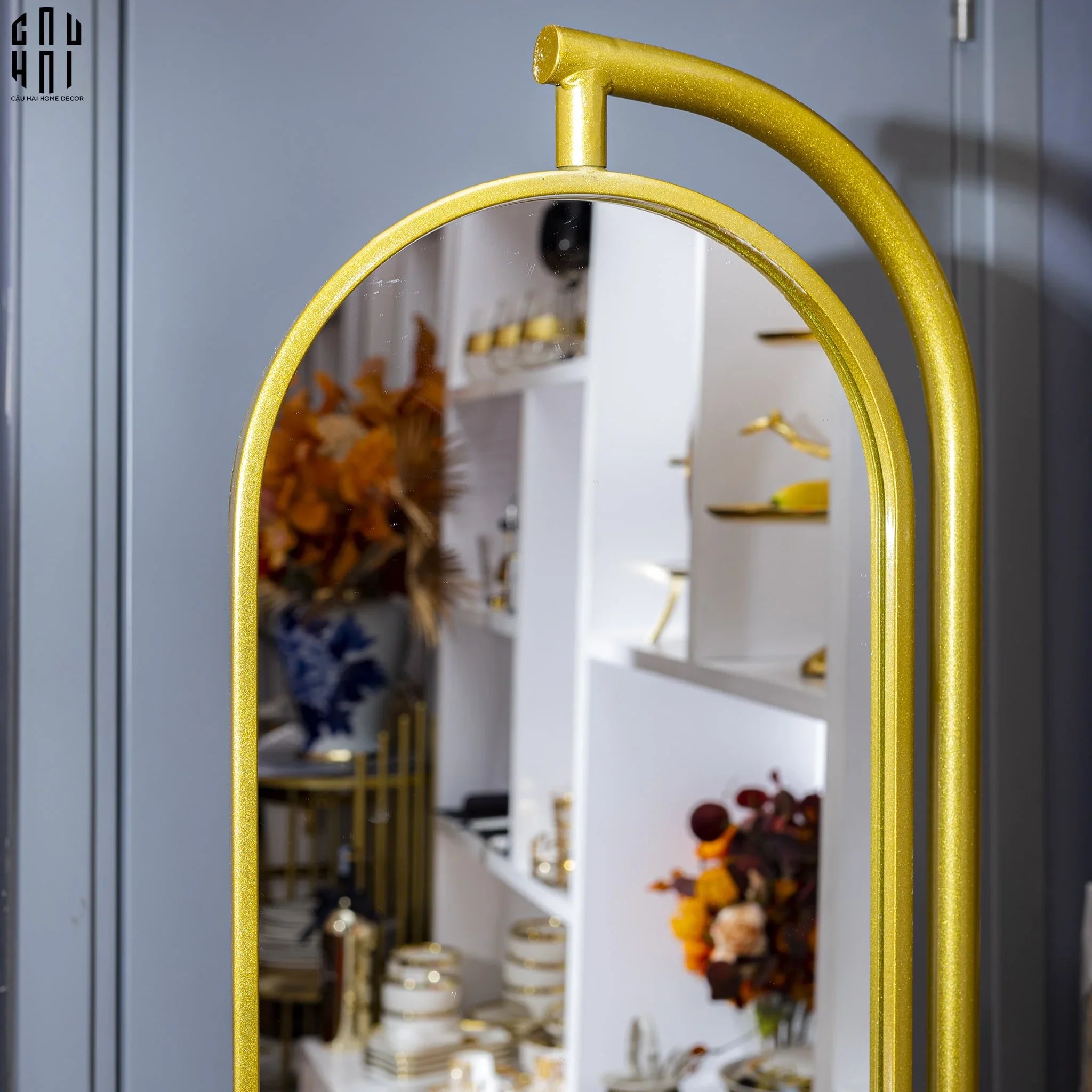 Gương Full Body -Ft Giá Treo Đồ Robbie-GƯƠNG TRANG ĐIỂM-CẬU HAI HOME DECOR