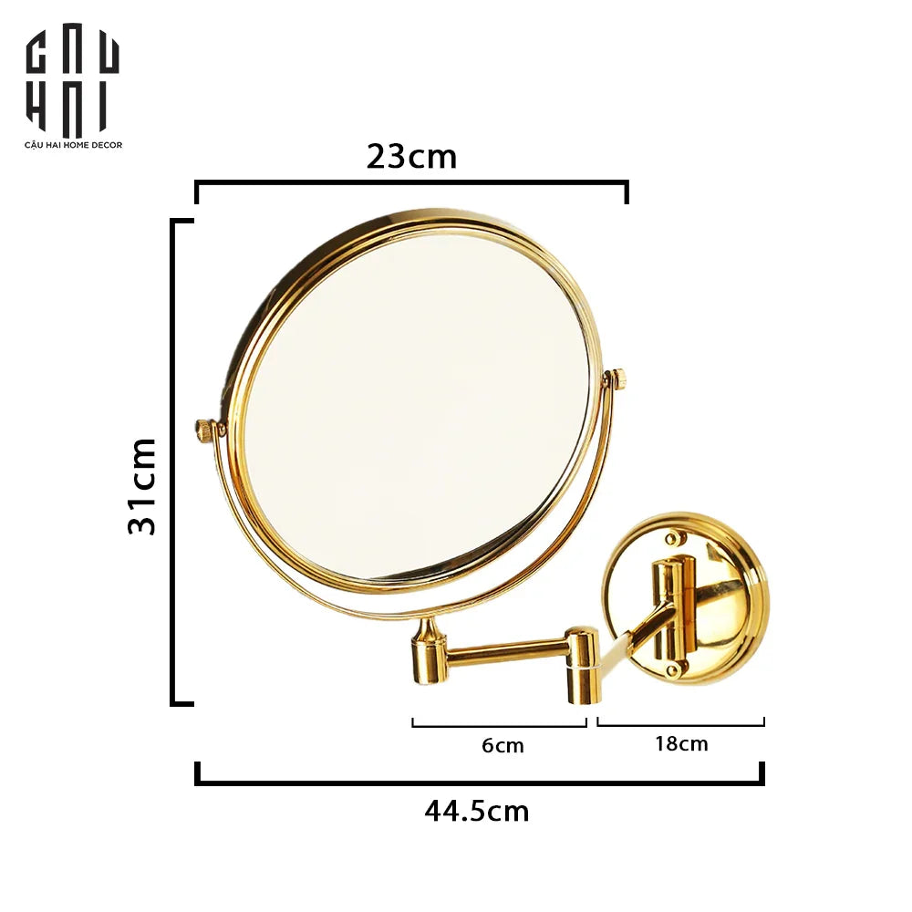 Gương Treo Tường Rosa-GƯƠNG TRANG ĐIỂM-CẬU HAI HOME DECOR