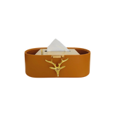 Hộp Khăn Giấy Da Golden  Alley Antler Leather
