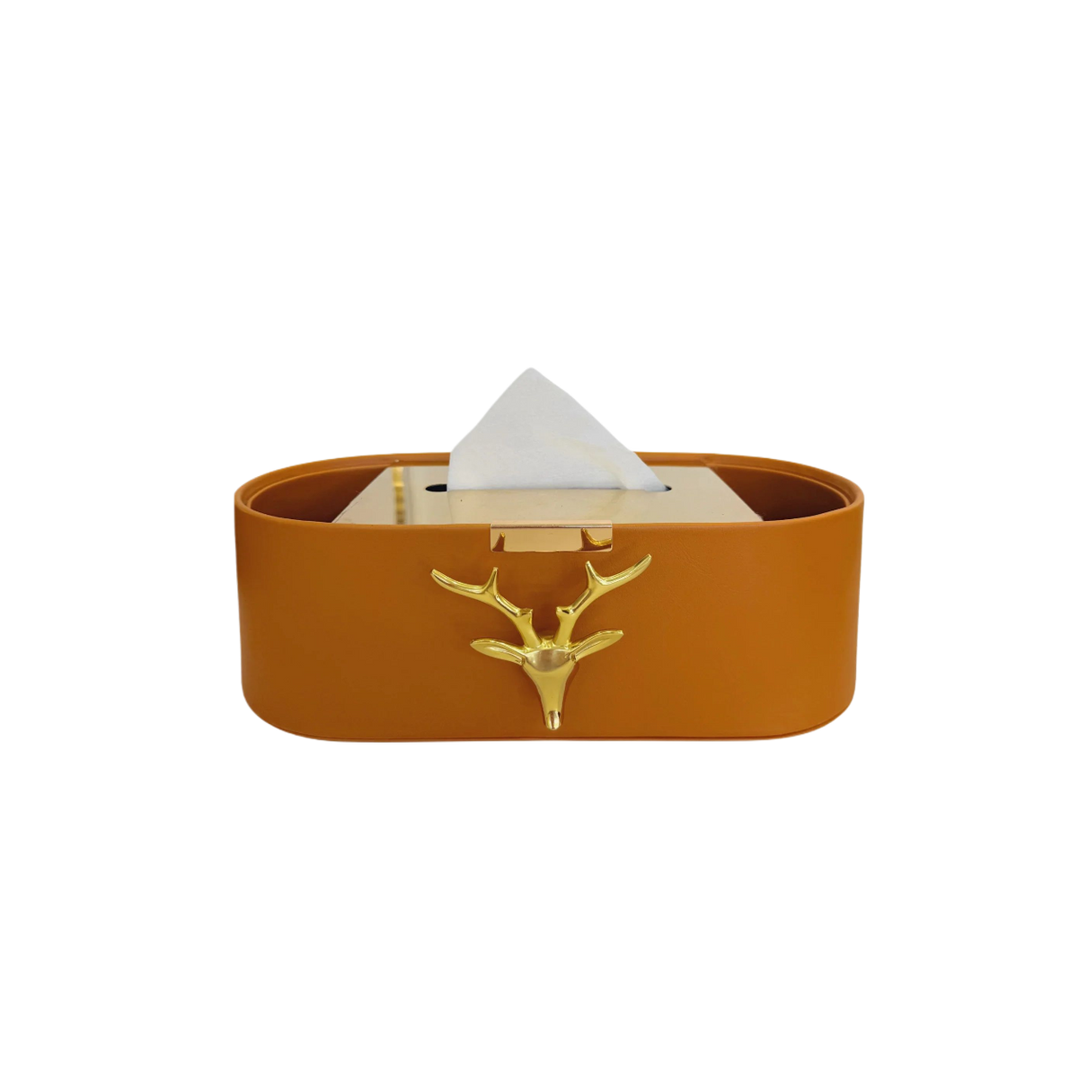 Hộp Khăn Giấy Da Golden  Alley Antler Leather