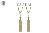 Haute Folie - Cột Màn Đôi Lantern D'Or Tassel Curtain Tieback - 91Cm-RÈM & MÀN CHE-Đối tác tại Trung Quốc theo từng đơn đặt hàng-CẬU HAI HOME DECOR