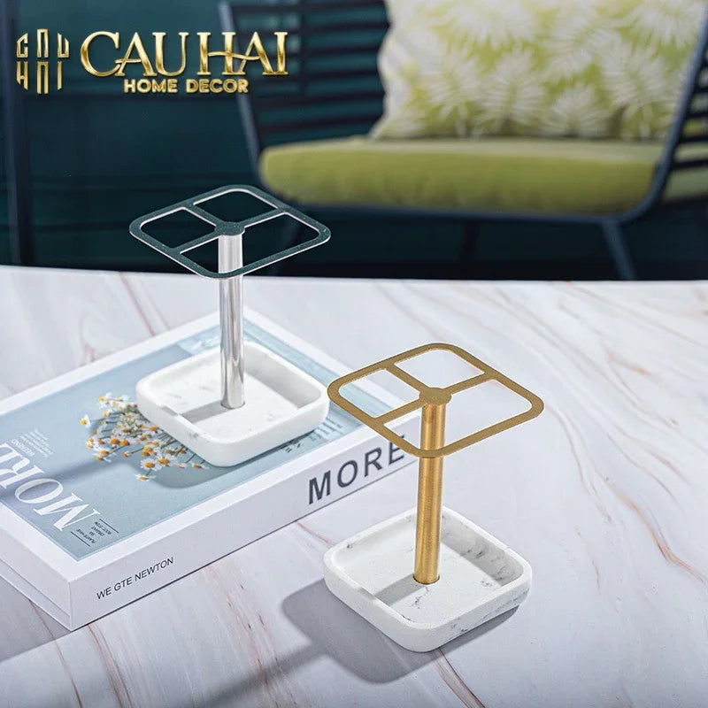 Haute Folie - Giá Để Bàn Chải Elegant Bathroom Stand-KỆ TRANG TRÍ-CẬU HAI HOME DECOR