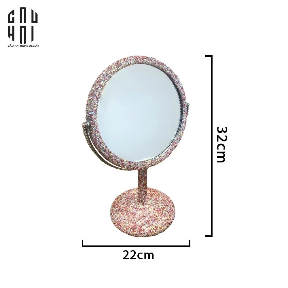 Haute Folie - Gương Trang Điểm Bling Bling - Ruby-GƯƠNG TRANG ĐIỂM-CẬU HAI HOME DECOR