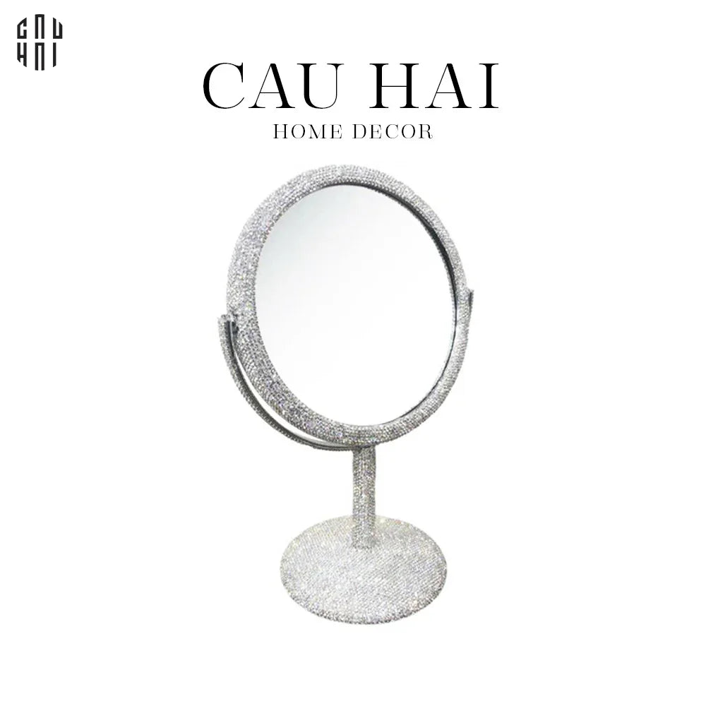 Haute Folie - Gương Trang Điểm Diamond Bling Bling-GƯƠNG TRANG ĐIỂM-CẬU HAI HOME DECOR