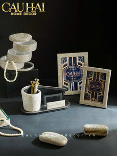 Haute Folie - Hộp Cọ Make Up On The Go Beauty Box Diamond Bling Bling-HỘP TRANG SỨC-CẬU HAI HOME DECOR