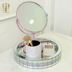 Haute Folie - Hộp Cọ Make Up On The Go Beauty Box Diamond Bling Bling-HỘP TRANG SỨC-CẬU HAI HOME DECOR