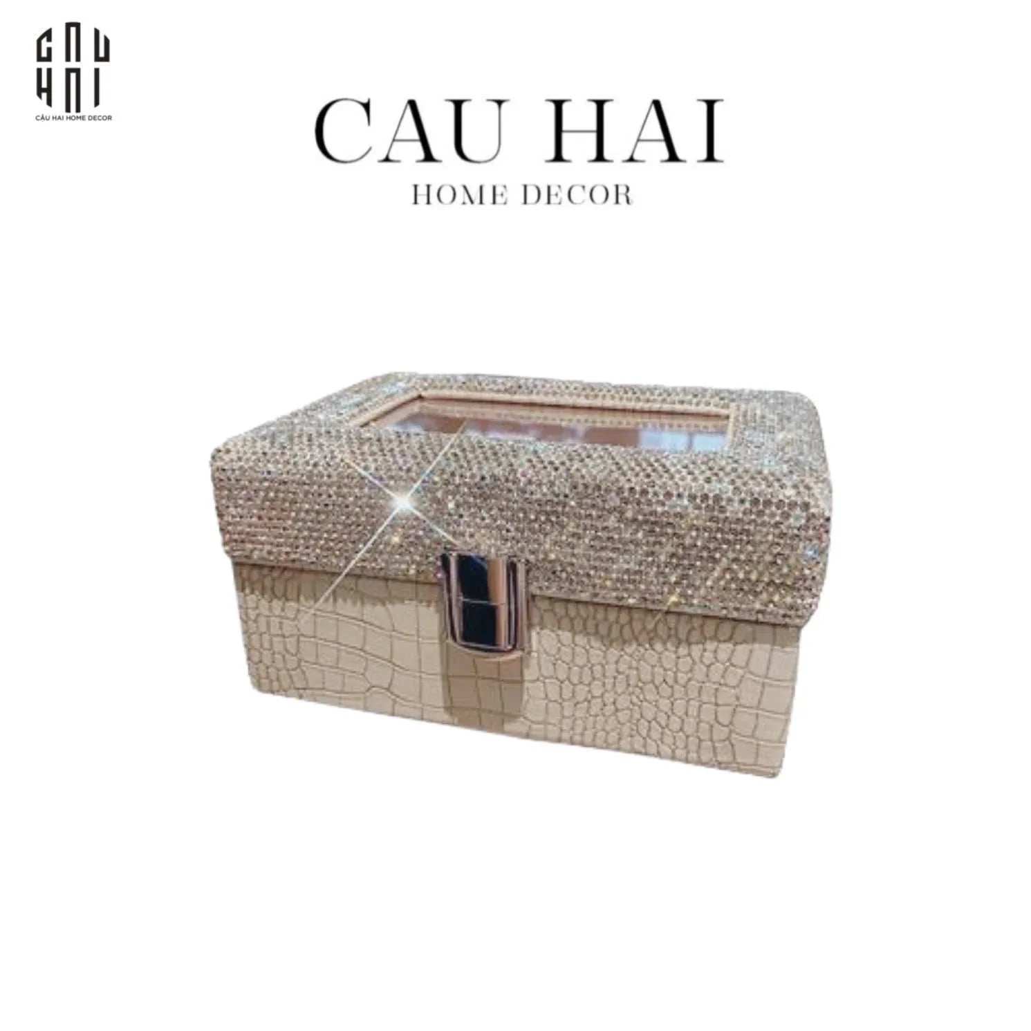 Haute Folie - Hộp Đồng Hồ Diamond Bling Bling-CẬU HAI HOME DECOR