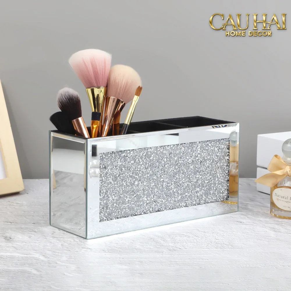 Haute Folie - Hộp Đựng 3 Ngăn Mirror Argente Bling Bling-CẬU HAI HOME DECOR