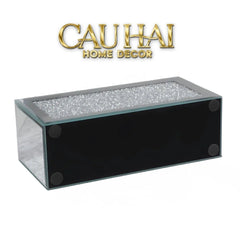 Haute Folie - Hộp Đựng Cọ 3 Ngăn Mirror Argenté Bling Bling-GƯƠNG TRANG ĐIỂM-CẬU HAI HOME DECOR
