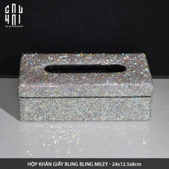 Haute Folie - Hộp Khăn Giấy Bling Bling - Linges-HỘP KHĂN GIẤY-CẬU HAI HOME DECOR