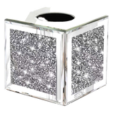 Haute Folie - Hộp Khăn Giấy Vuông Mặt Gương Starlight Mirrored Tissue Box 14x14 - Cậu Hai Home Decor