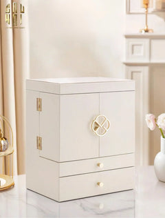 Haute Folie - Hộp Mỹ Phẩm Da Grace Mansion Closet 29x36-HỘP TRANG SỨC-CẬU HAI HOME DECOR