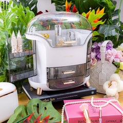 Haute Folie - Hộp Mỹ Phẩm Luxe Dôme Fw25-HỘP TRANG SỨC-CẬU HAI HOME DECOR