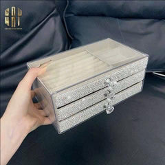 Haute Folie - Hộp Trang Sức 3-In-1 Diamond Bling Bling-HỘP TRANG SỨC-CẬU HAI HOME DECOR