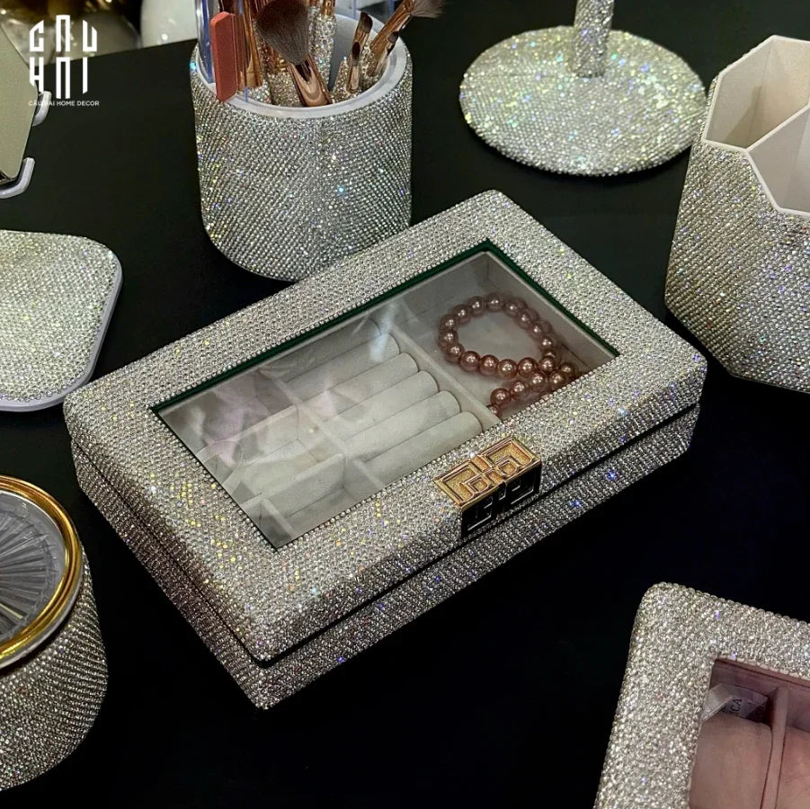 Haute Folie - Hộp Trang Sức Diamond Bling Bling Up-HỘP TRANG SỨC-CẬU HAI HOME DECOR