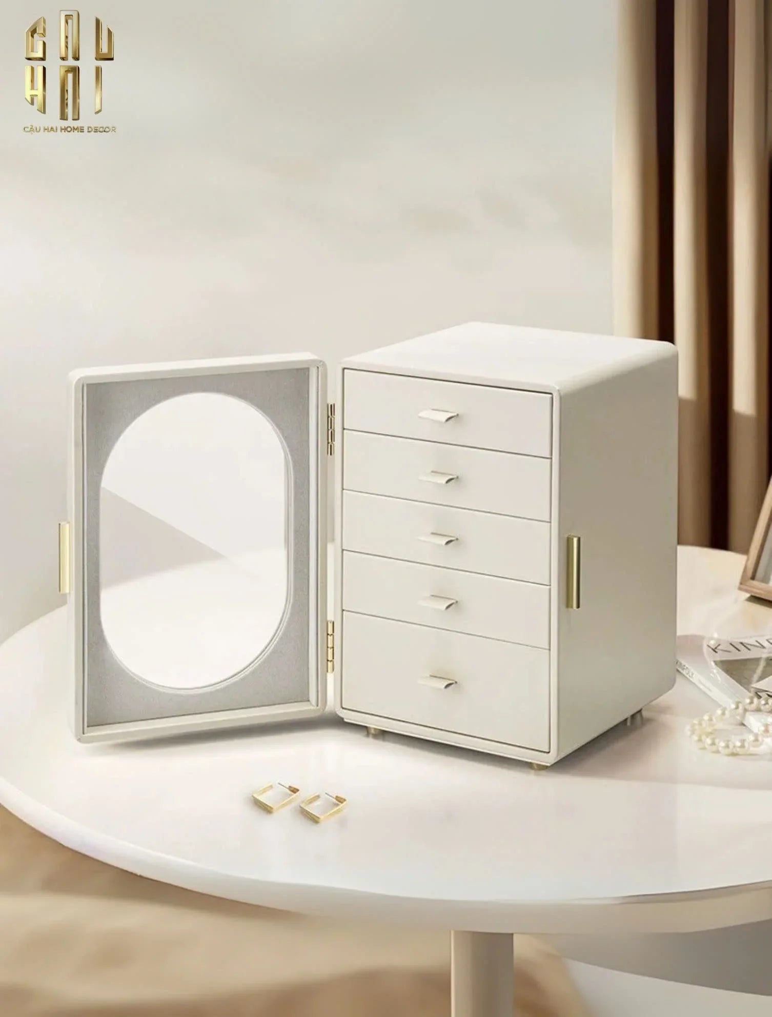 Haute Folie - Hộp Trang Sức Jewelry Penta - Closet-HỘP TRANG SỨC-CẬU HAI HOME DECOR