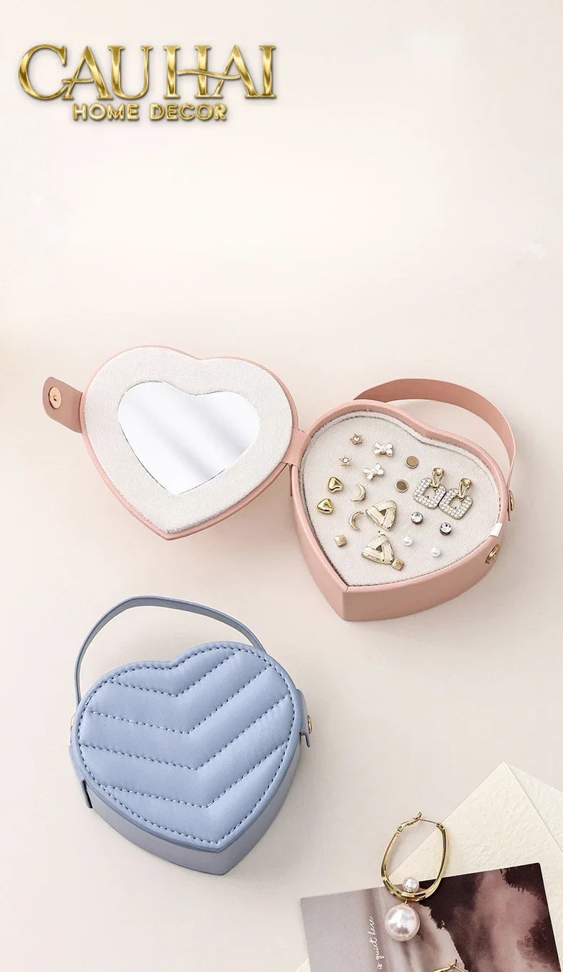 Haute Folie - Hộp Trang Sức Mini D'Amour Creamy Peach-HỘP TRANG SỨC-CẬU HAI HOME DECOR