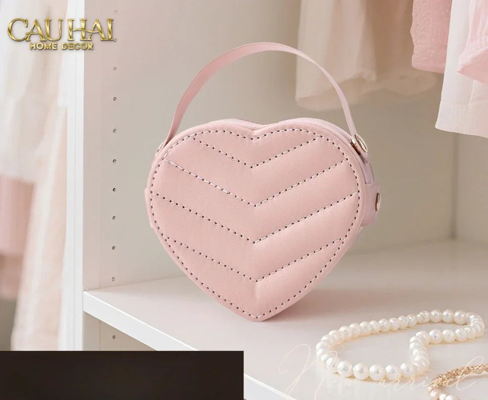 Haute Folie - Hộp Trang Sức Mini D'Amour Creamy Peach-HỘP TRANG SỨC-CẬU HAI HOME DECOR