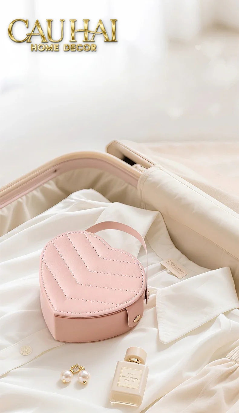 Haute Folie - Hộp Trang Sức Mini D'Amour Creamy Peach-HỘP TRANG SỨC-CẬU HAI HOME DECOR