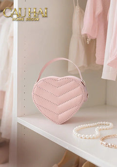 Haute Folie - Hộp Trang Sức Mini D'Amour Creamy Peach-HỘP TRANG SỨC-CẬU HAI HOME DECOR