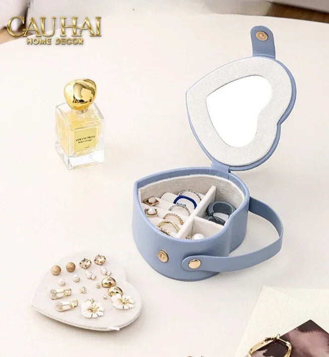 Haute Folie - Hộp Trang Sức Mini D'Amour Creamy Peach-HỘP TRANG SỨC-CẬU HAI HOME DECOR