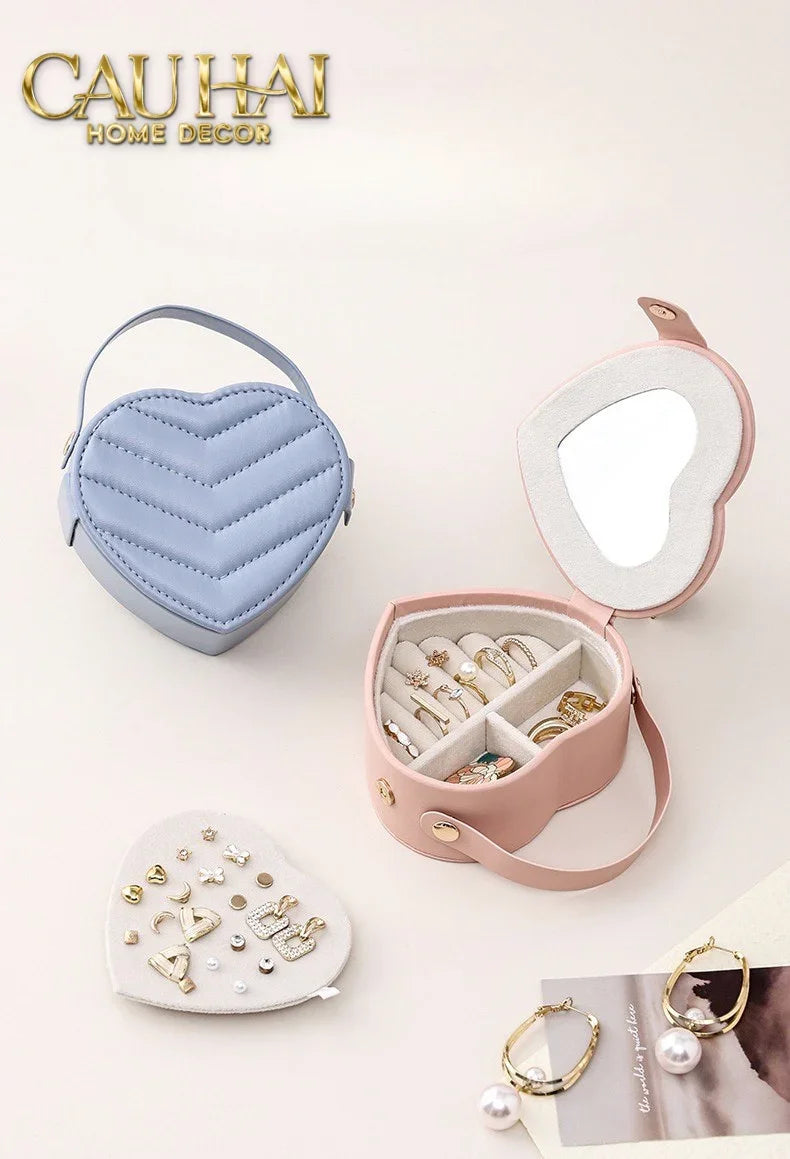 Haute Folie - Hộp Trang Sức Mini D'Amour Creamy Peach-HỘP TRANG SỨC-CẬU HAI HOME DECOR