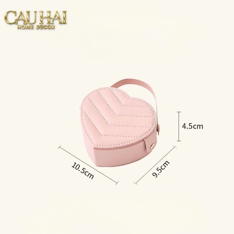 Haute Folie - Hộp Trang Sức Mini D'Amour Creamy Peach-HỘP TRANG SỨC-CẬU HAI HOME DECOR