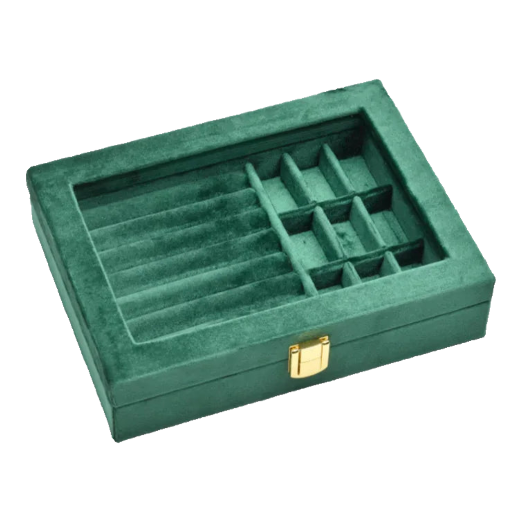 Haute Folie -Hộp Trang Sức Nhung Luxury Velvet Jade