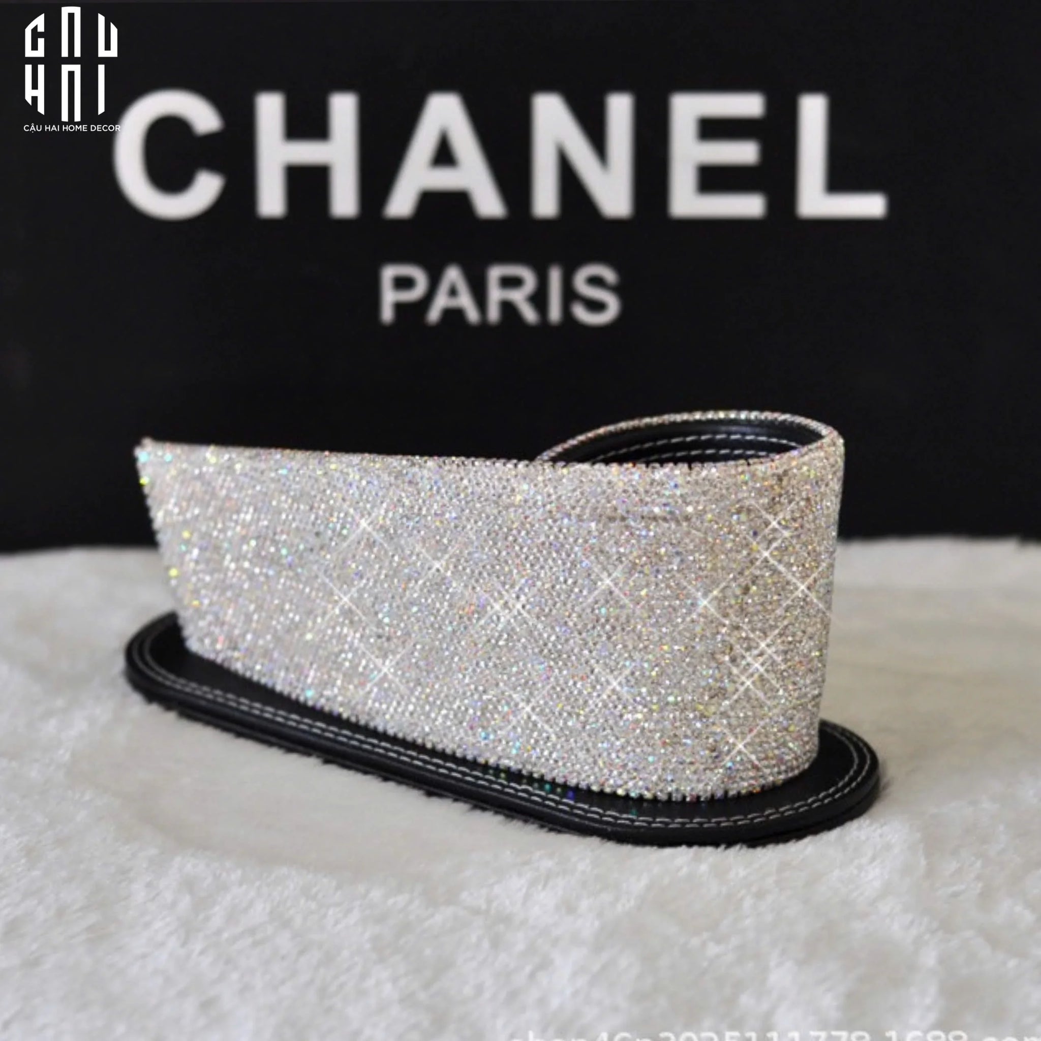 Haute Folie - Khay Bút Diamond Bling Bling Curves-CẬU HAI HOME DECOR