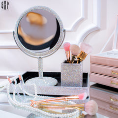 Haute Folie - Khay Da Cao Cấp Croco Diamond Bling Bling Up-KHAY TRANG TRÍ-CẬU HAI HOME DECOR