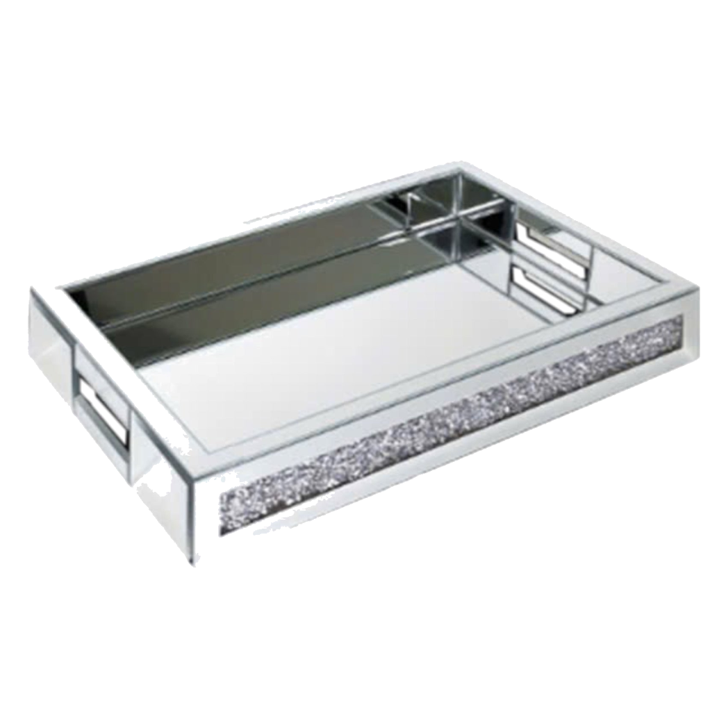 Haute Folie - Khay Gương Chữ Nhật Starlight Mirrored Tray 38x28x5-KHAY TRANG TRÍ-CẬU HAI HOME DECOR-CẬU HAI HOME DECOR