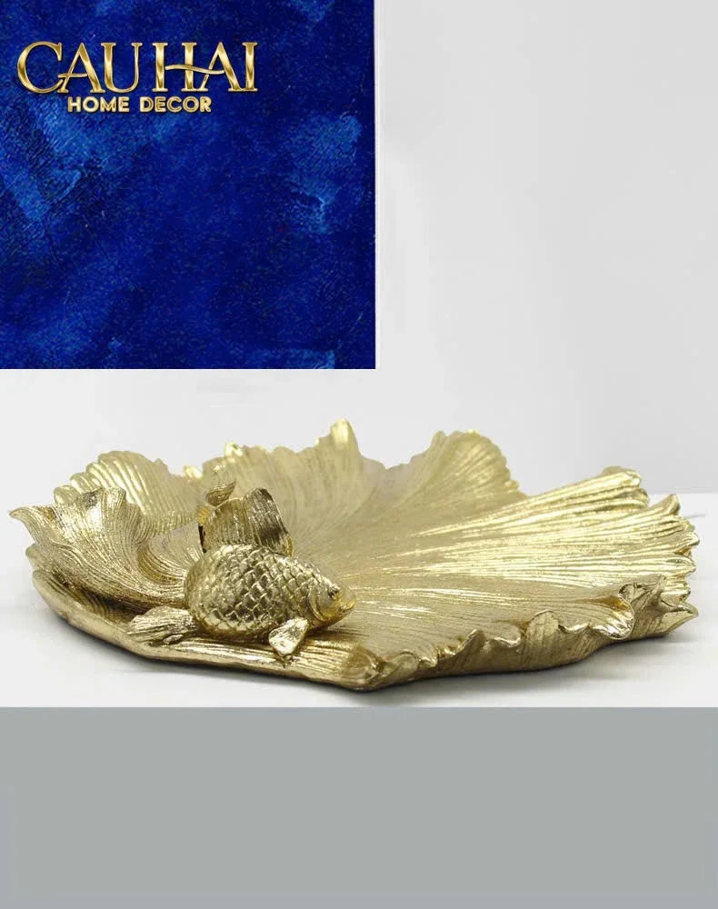 Haute Folie - Khay Trang Sức Aurum Fin Jewelry Tray D28-CẬU HAI HOME DECOR