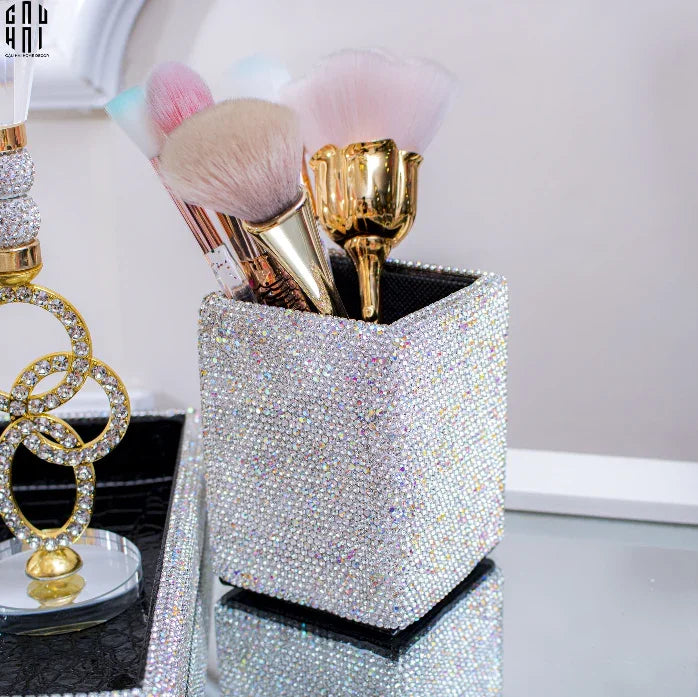 Haute Folie - Lọ Đựng Cọ Diamond Bling Bling Morries-HŨ TRANG TRÍ-CẬU HAI HOME DECOR