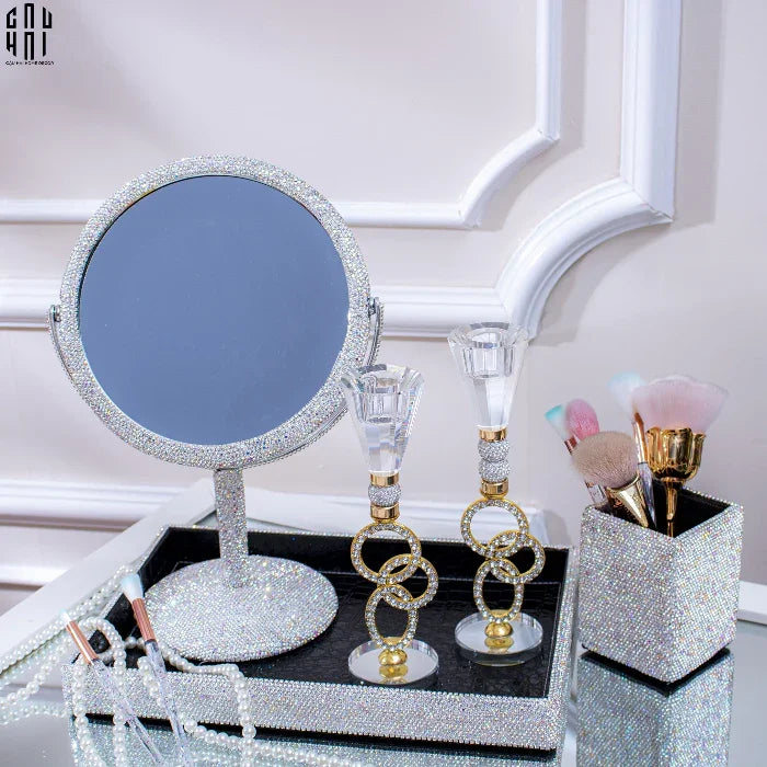 Haute Folie - Lọ Đựng Cọ Diamond Bling Bling Morries-HŨ TRANG TRÍ-CẬU HAI HOME DECOR